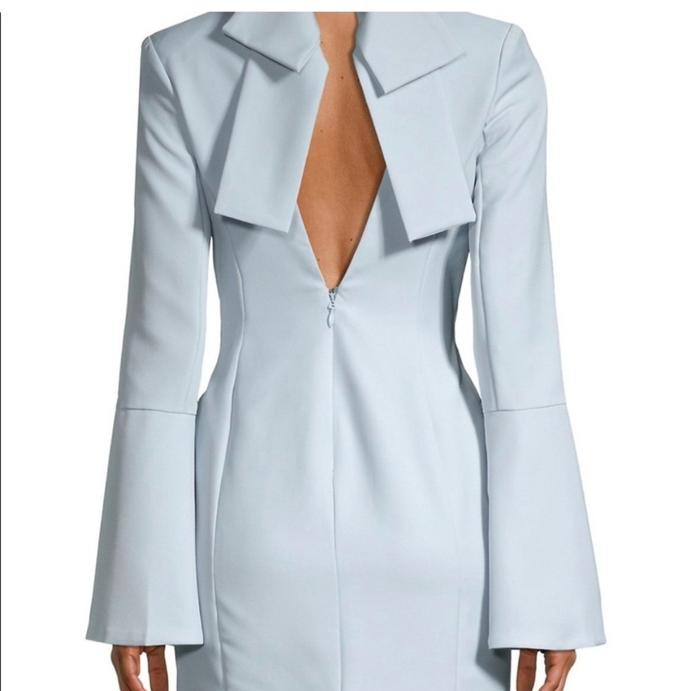 Lavish Alice Back Bow Blazer Dress